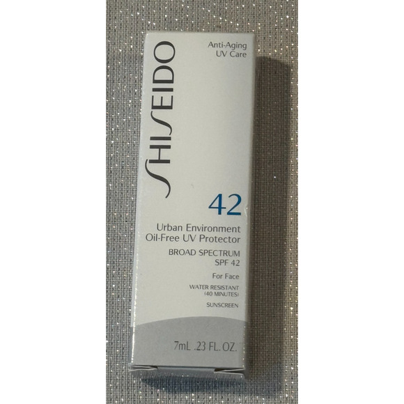 Shiseido Urban Environment Oil Free UV Protector SPF 42 - 7ml 0.23oz Travel Mini - Picture 1 of 6